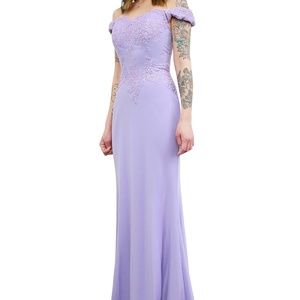 DAISY EMBELLISHED OFF SHOULDER VALENTINE